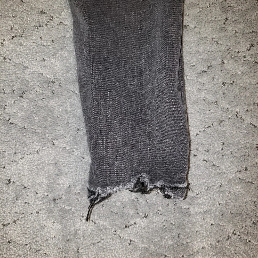 American Eagle Jeans Womens 4 Black Jegging Distressed Next Level‎ Whisker Denim